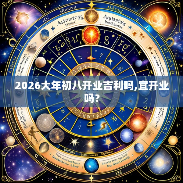 2026大年初八开业吉利吗,宜开业吗?