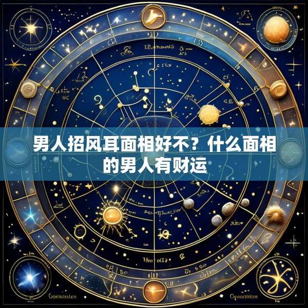 男人招风耳面相好不?什么面相的男人有财运