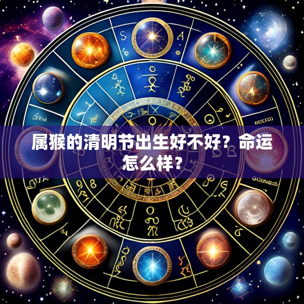 属猴的清明节出生好不好？命运怎么样？