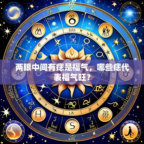 两眼中间有痣是福气，哪些痣代表福气旺？