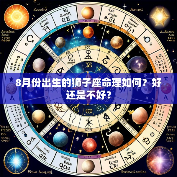 8月份出生的狮子座命理如何？好还是不好？