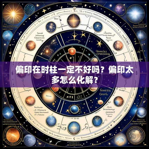 偏印在时柱一定不好吗?偏印太多怎么化解?