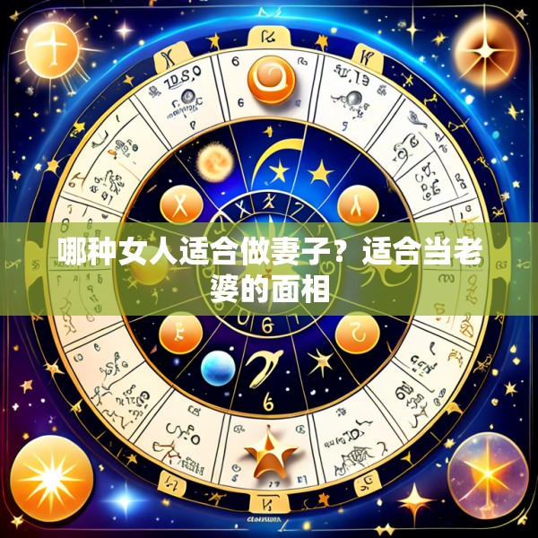 哪种女人适合做妻子?适合当老婆的面相