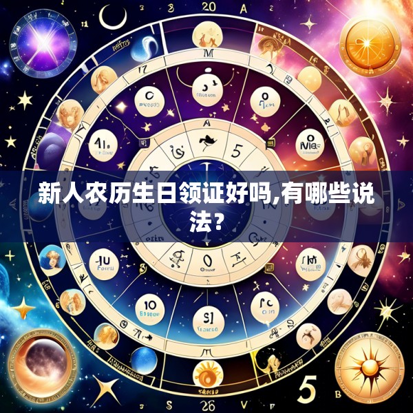 新人农历生日领证好吗,有哪些说法？