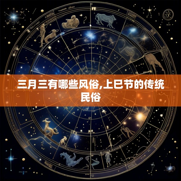 三月三有哪些风俗,上巳节的传统民俗