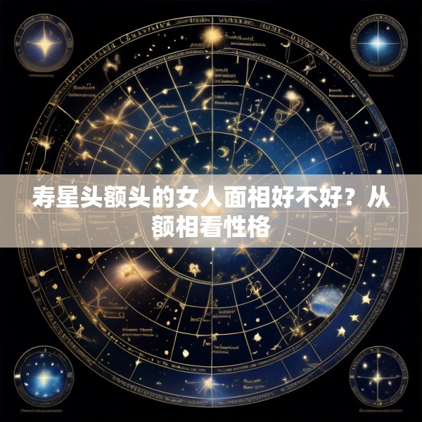 寿星头额头的女人面相好不好？从额相看性格
