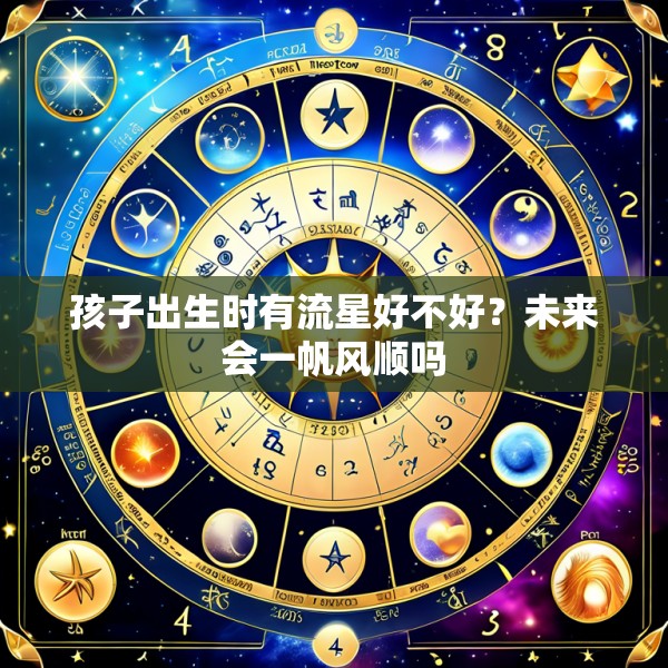 孩子出生时有流星好不好?未来会一帆风顺吗