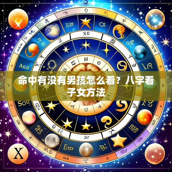 命中有没有男孩怎么看?八字看子女方法