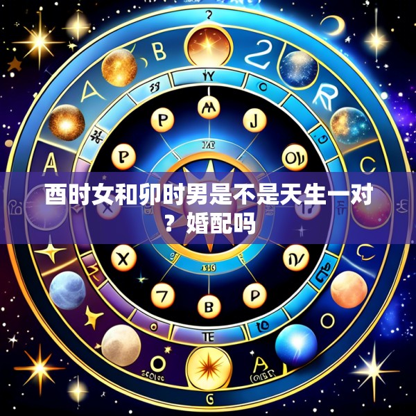 酉时女和卯时男是不是天生一对？婚配吗