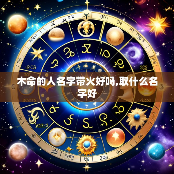 木命的人名字带火好吗,取什么名字好