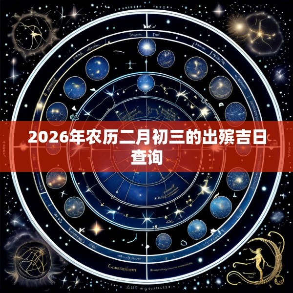 2026年农历二月初三的出殡吉日查询