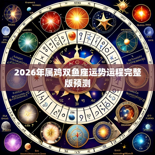 2026年属鸡双鱼座运势运程完整版预测