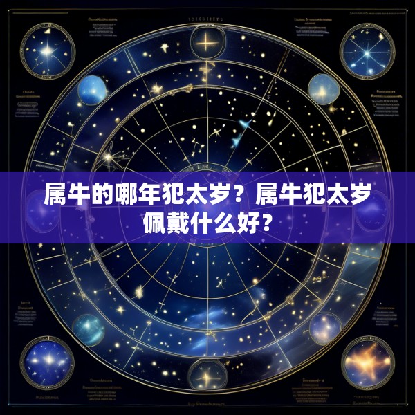 属牛的哪年犯太岁？属牛犯太岁佩戴什么好？