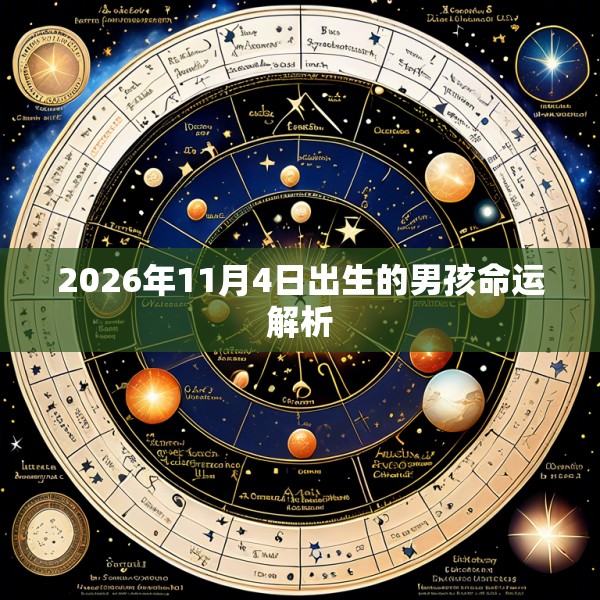 2026年11月4日出生的男孩命运解析