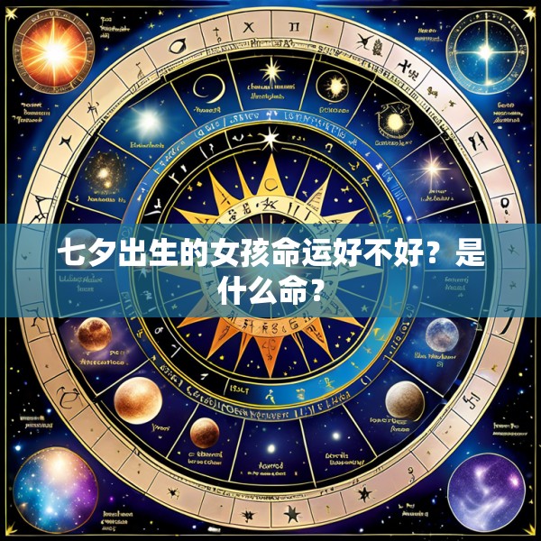 七夕出生的女孩命运好不好?是什么命?