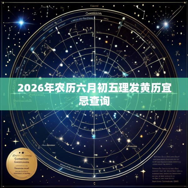 2026年农历六月初五理发黄历宜忌查询