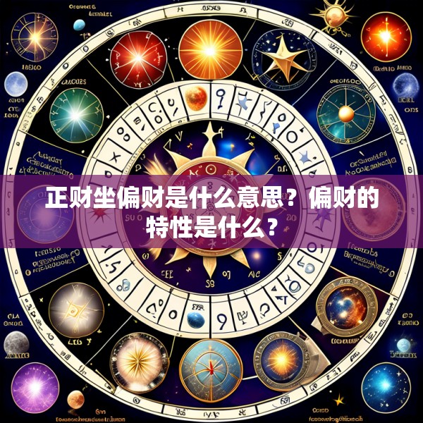 正财坐偏财是什么意思？偏财的特性是什么？