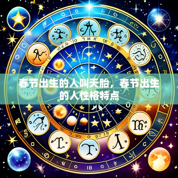 春节出生的人叫天胎，春节出生的人性格特点
