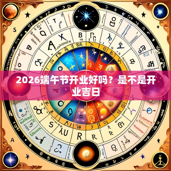 2026端午节开业好吗？是不是开业吉日
