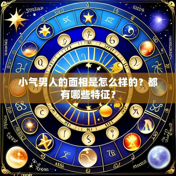 小气男人的面相是怎么样的?都有哪些特征?