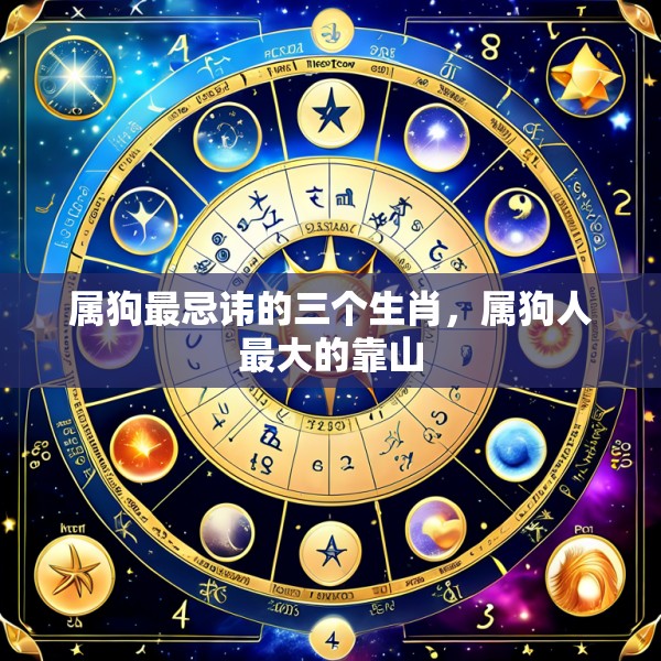 属狗最忌讳的三个生肖，属狗人最大的靠山