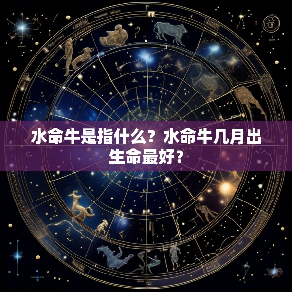 水命牛是指什么？水命牛几月出生命最好？