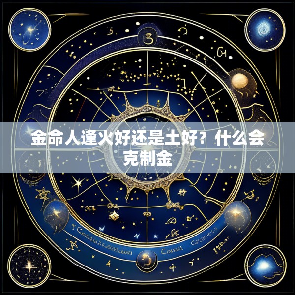 金命人逢火好还是土好？什么会克制金