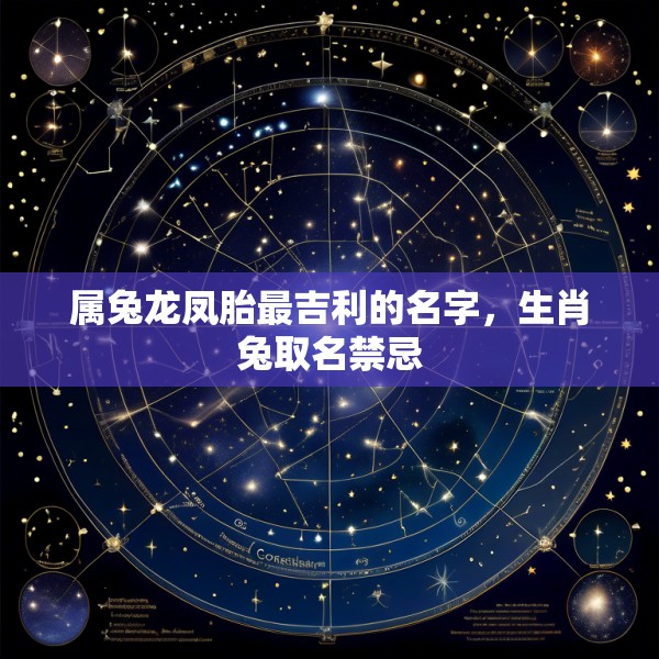 属兔龙凤胎最吉利的名字，生肖兔取名禁忌