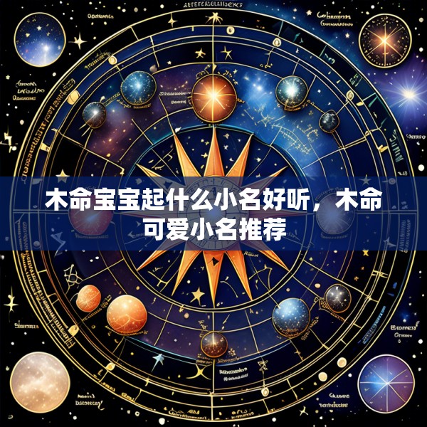 木命宝宝起什么小名好听，木命可爱小名推荐