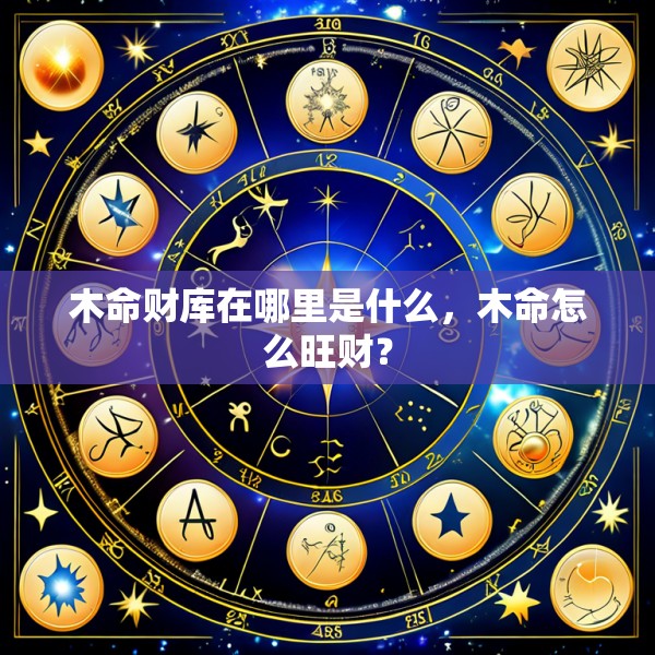 木命财库在哪里是什么,木命怎么旺财?