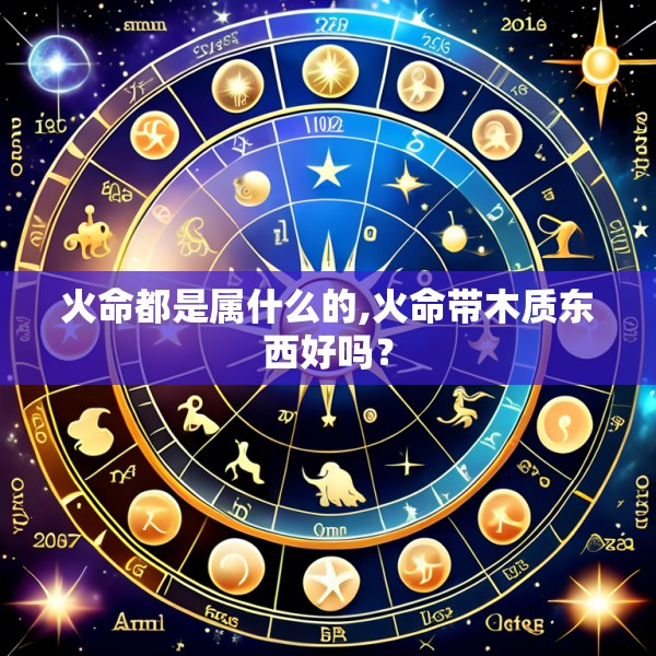 火命都是属什么的,火命带木质东西好吗？