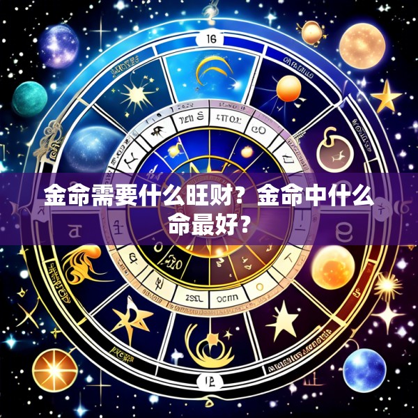 金命需要什么旺财？金命中什么命最好？