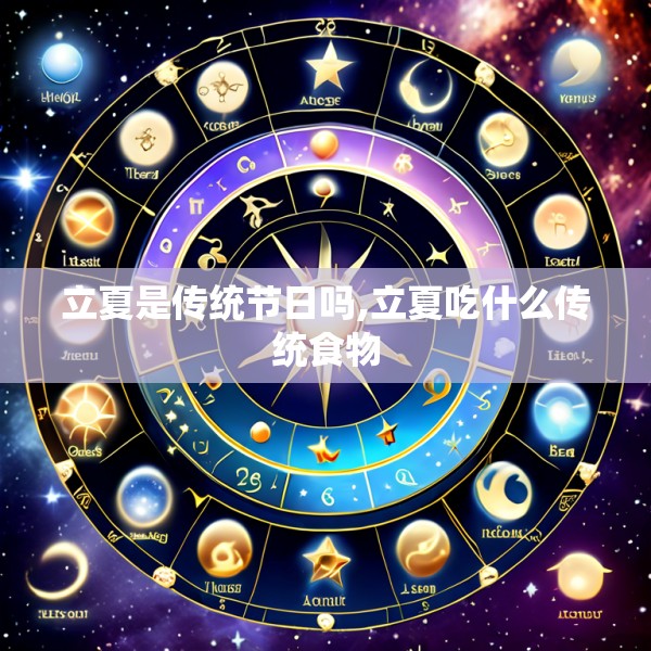 立夏是传统节日吗,立夏吃什么传统食物