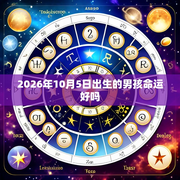 2026年10月5日出生的男孩命运好吗
