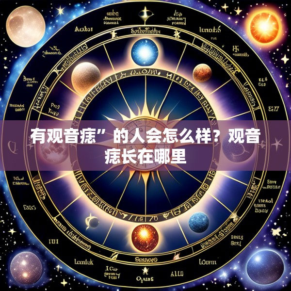 有观音痣”的人会怎么样?观音痣长在哪里