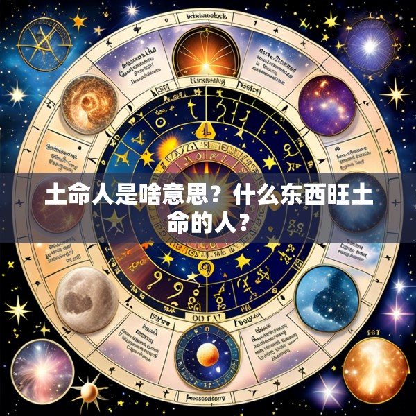 土命人是啥意思？什么东西旺土命的人？