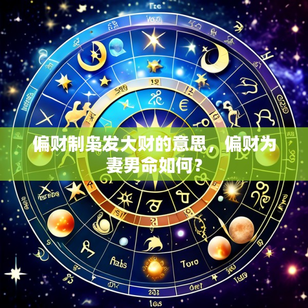 偏财制枭发大财的意思，偏财为妻男命如何？