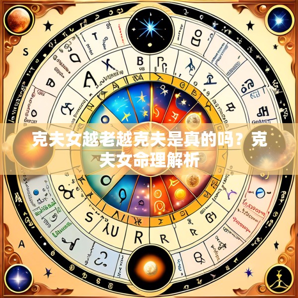 克夫女越老越克夫是真的吗？克夫女命理解析