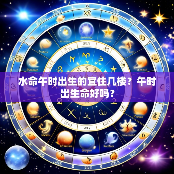 水命午时出生的宜住几楼？午时出生命好吗？