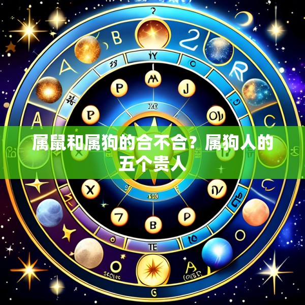 属鼠和属狗的合不合？属狗人的五个贵人