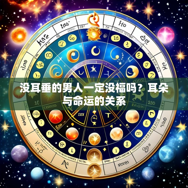 没耳垂的男人一定没福吗?耳朵与命运的关系