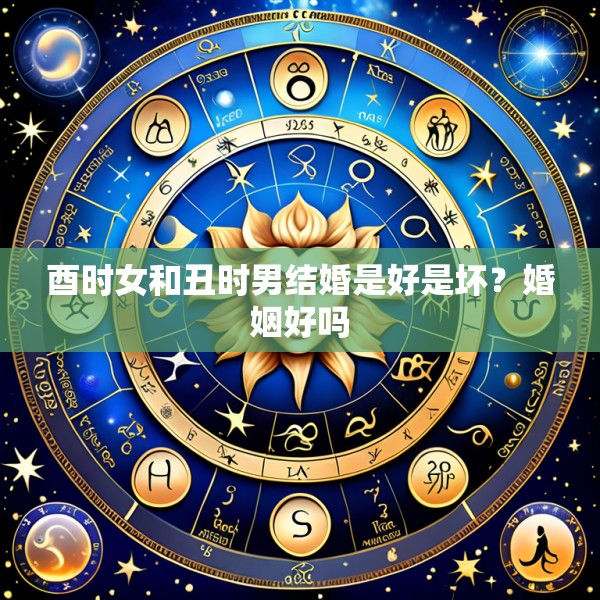酉时女和丑时男结婚是好是坏？婚姻好吗