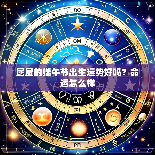 属鼠的端午节出生运势好吗?命运怎么样