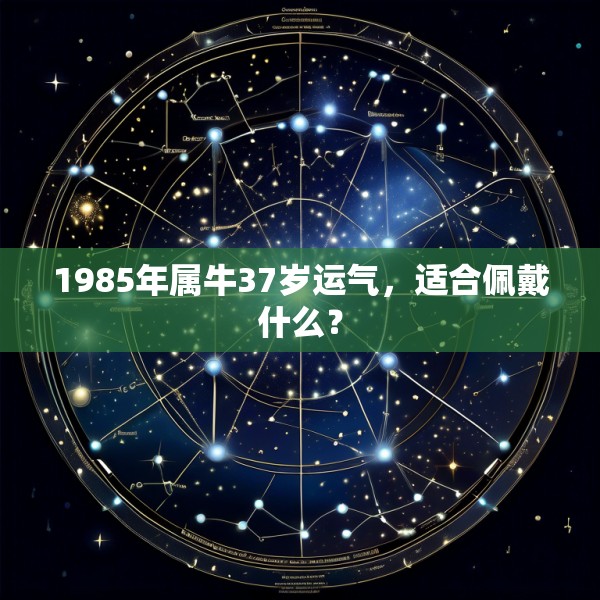 1985年属牛37岁运气，适合佩戴什么？