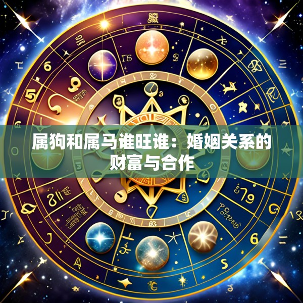 属狗和属马谁旺谁：婚姻关系的财富与合作