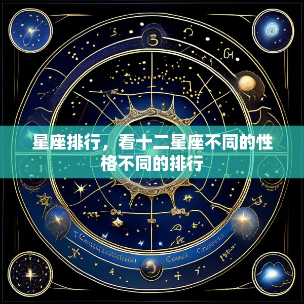 星座排行,看十二星座不同的性格不同的排行