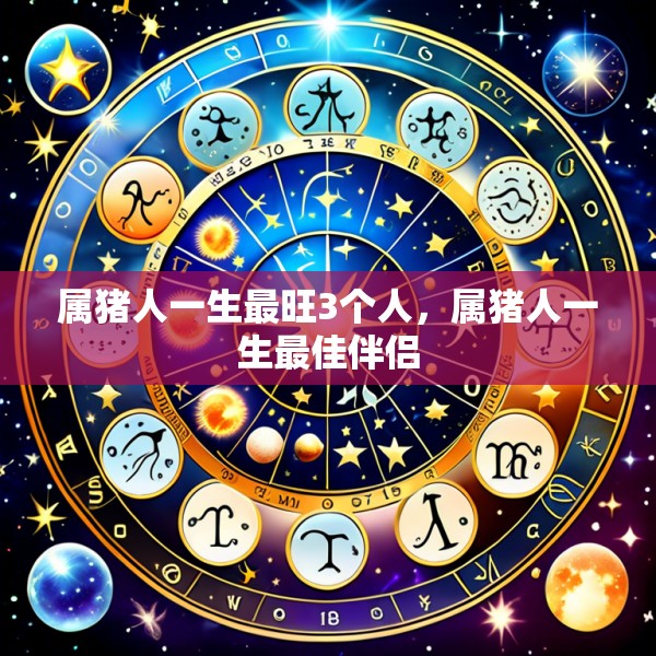 属猪人一生最旺3个人,属猪人一生最佳伴侣