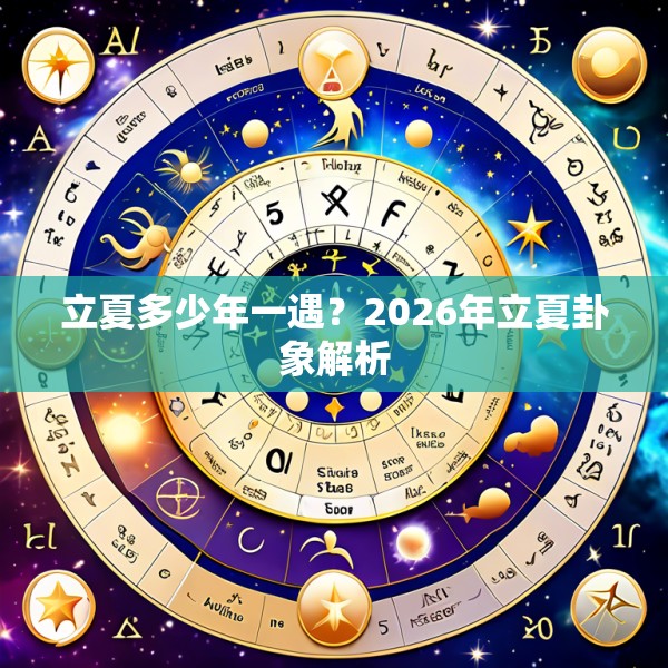 立夏多少年一遇？2026年立夏卦象解析