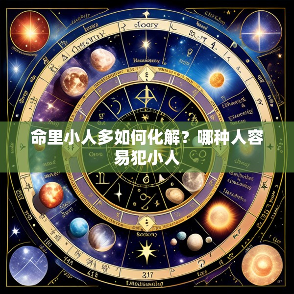 命里小人多如何化解？哪种人容易犯小人