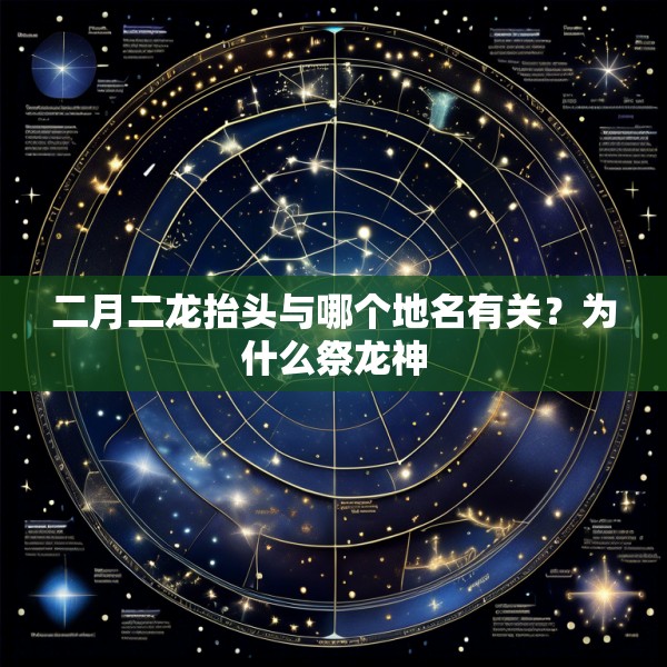 二月二龙抬头与哪个地名有关？为什么祭龙神